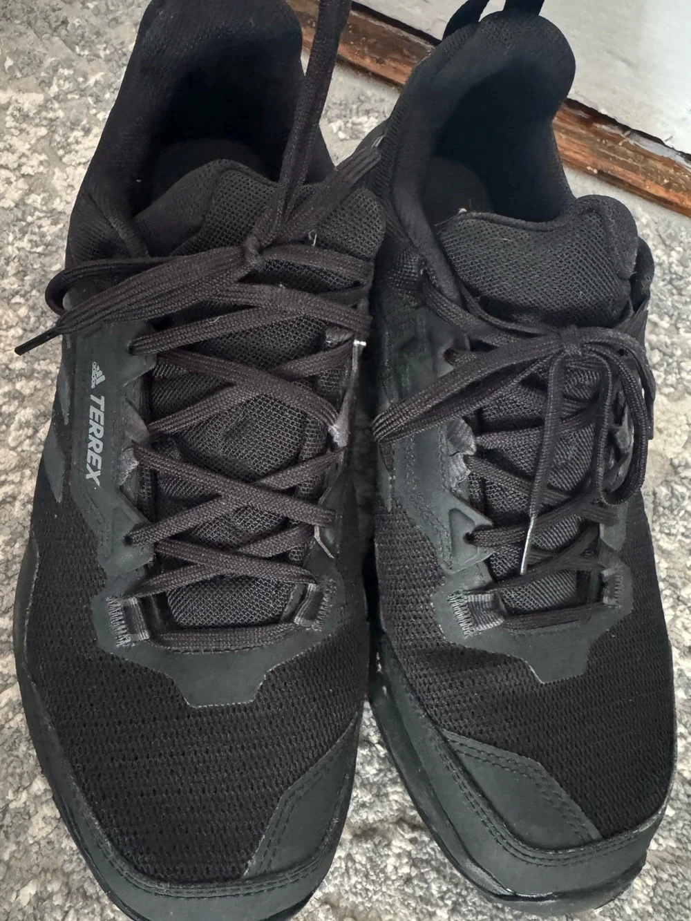 adidas Terrex All-Black Men's Trail Sneakers - Picture 2 of 3